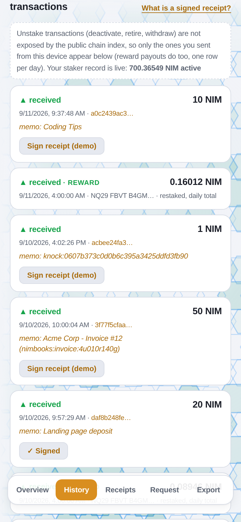 NimBooks screenshot 4