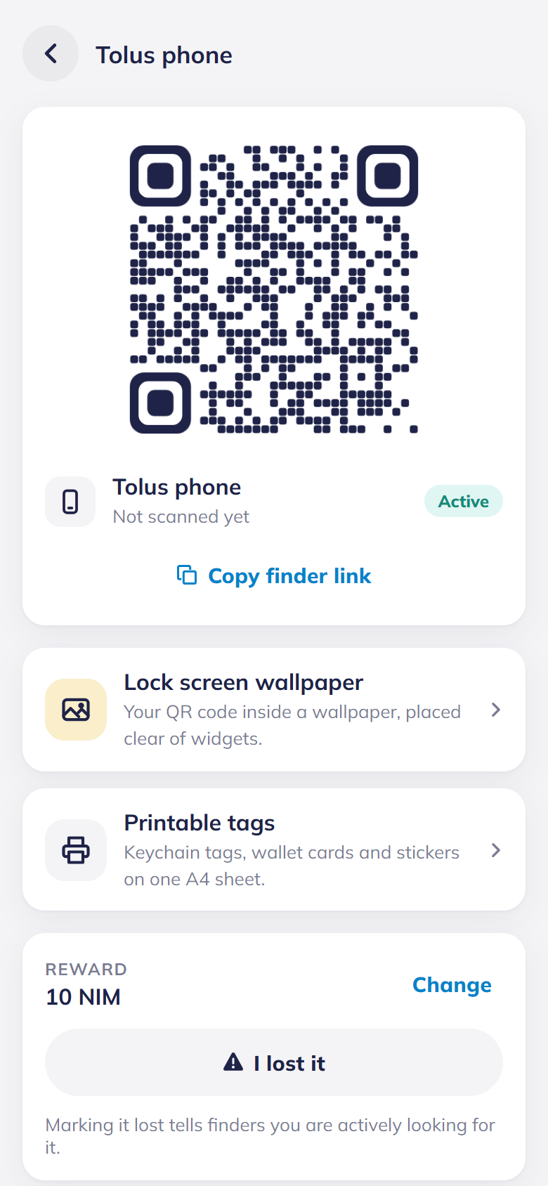 NimFind screenshot 4