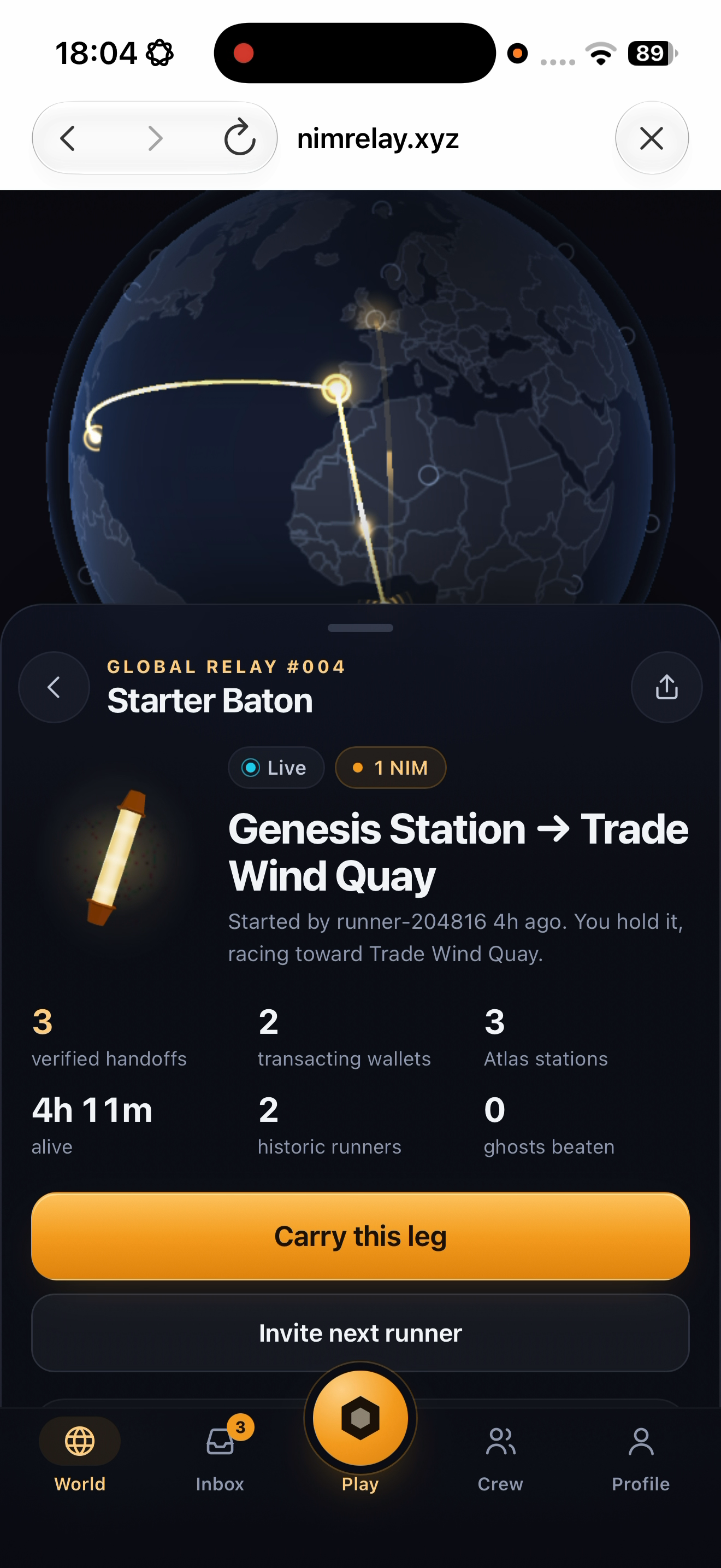 NIM Relay screenshot 4