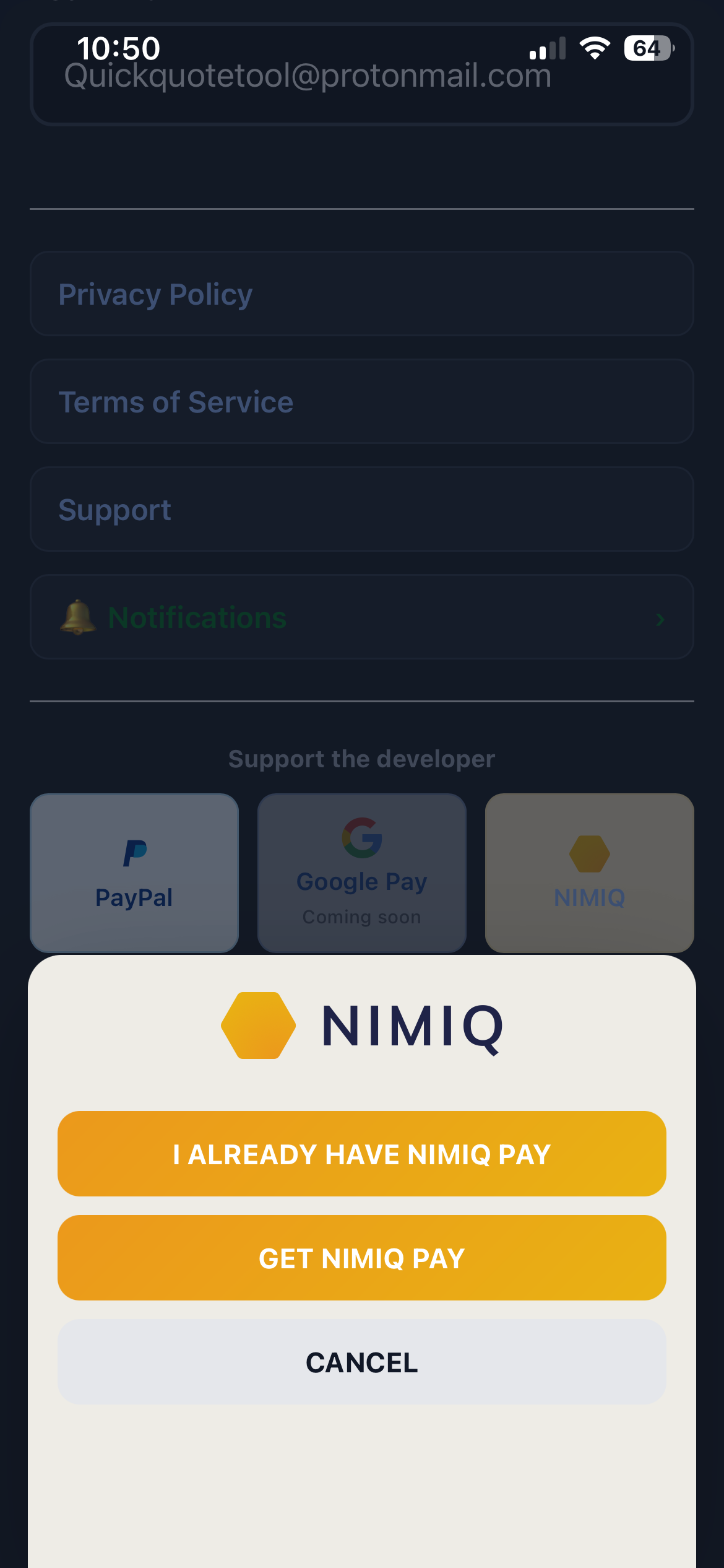 QuickProof screenshot 4