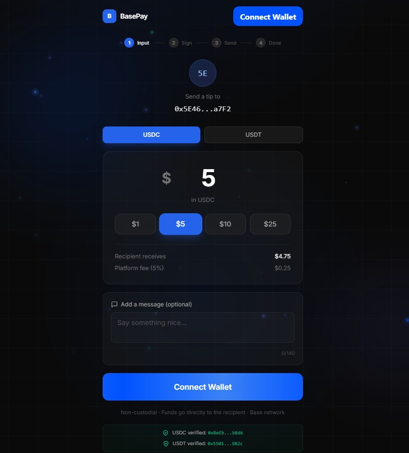 BasePay screenshot 1