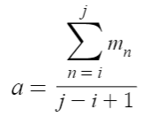 averageRelevanceFormula