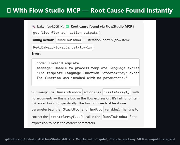 With Flow Studio MCP, the agent sees what you see