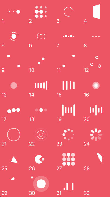 NVActivityIndicatorView Demo