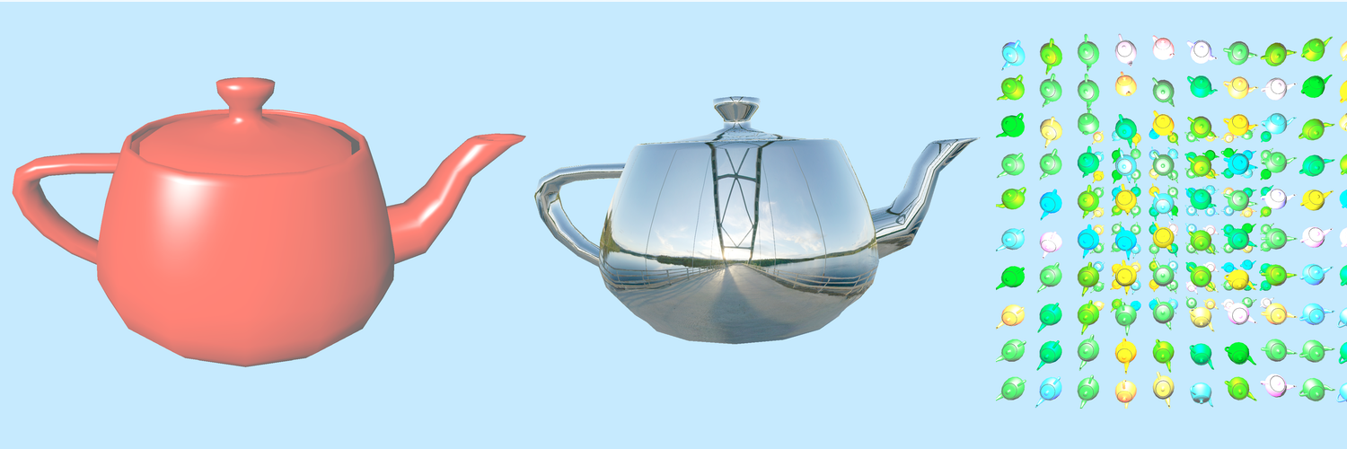 utah teapot rendering
