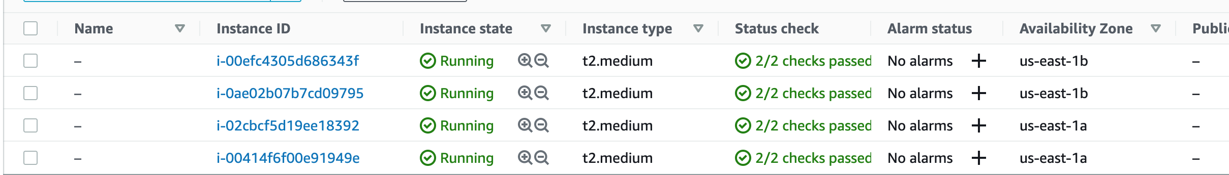 running-instances