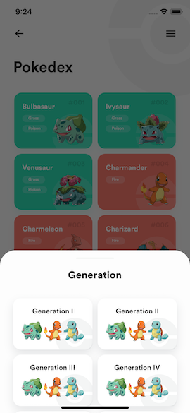 Pokedex Generation