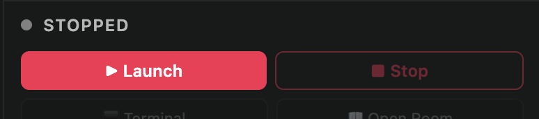 Launch button