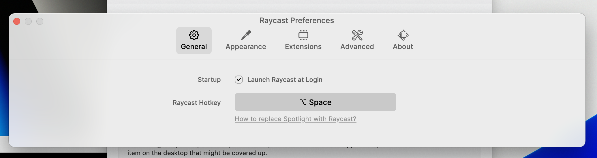 raycast