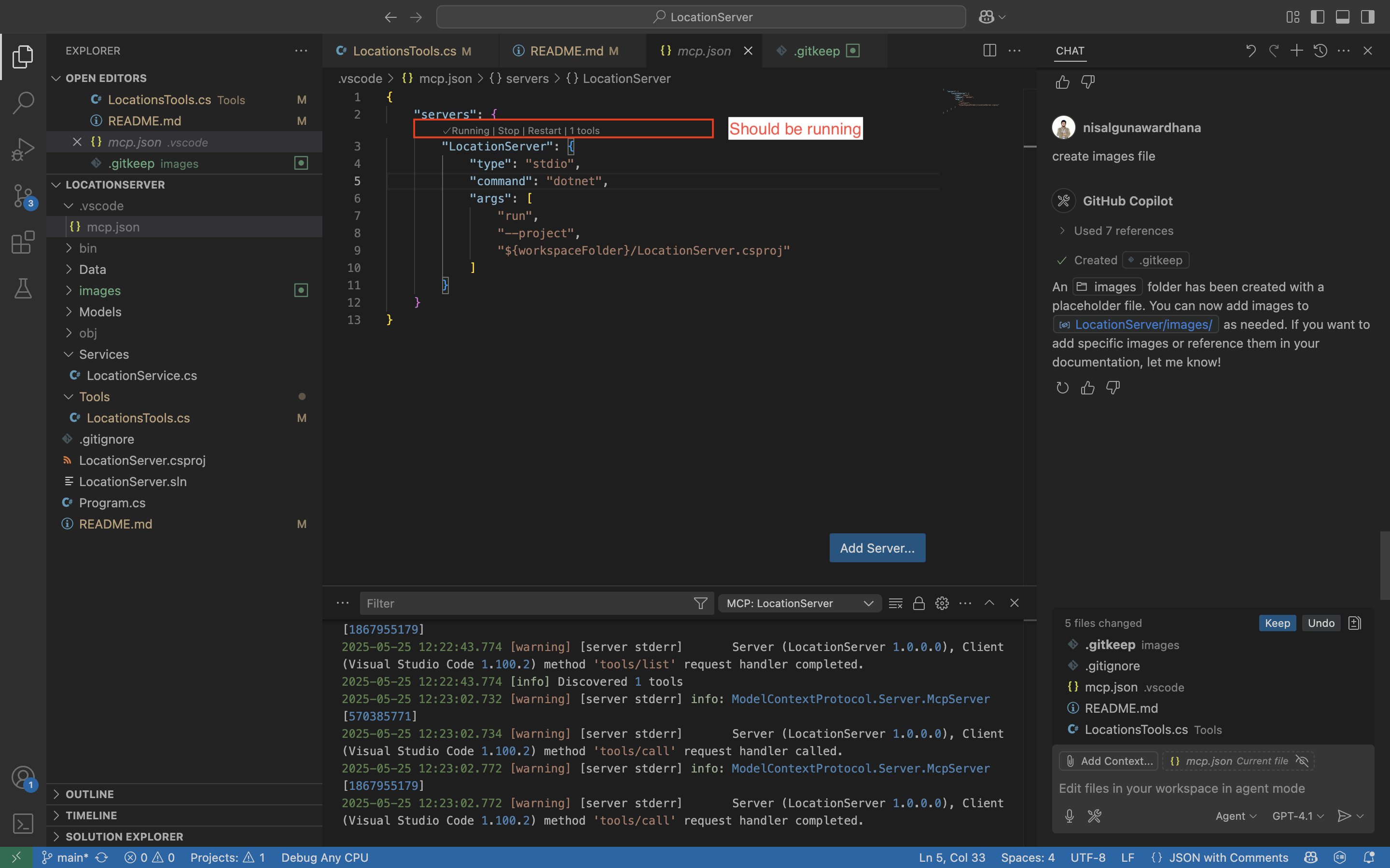 Add Tool in Copilot Chat
