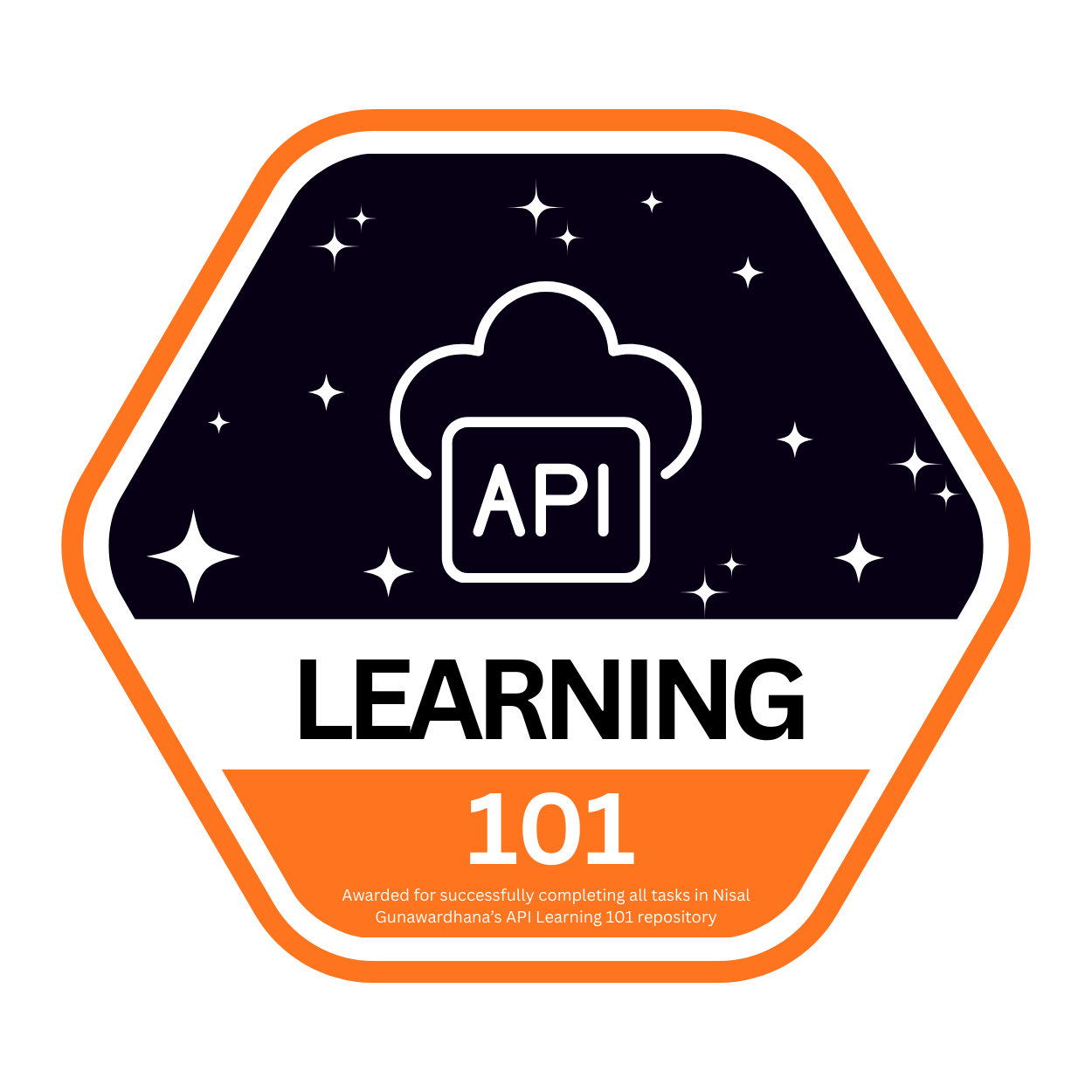 API Learning 101 Badge