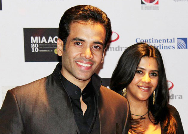 Tusshar and Ekta Kapoor Brother sister duos