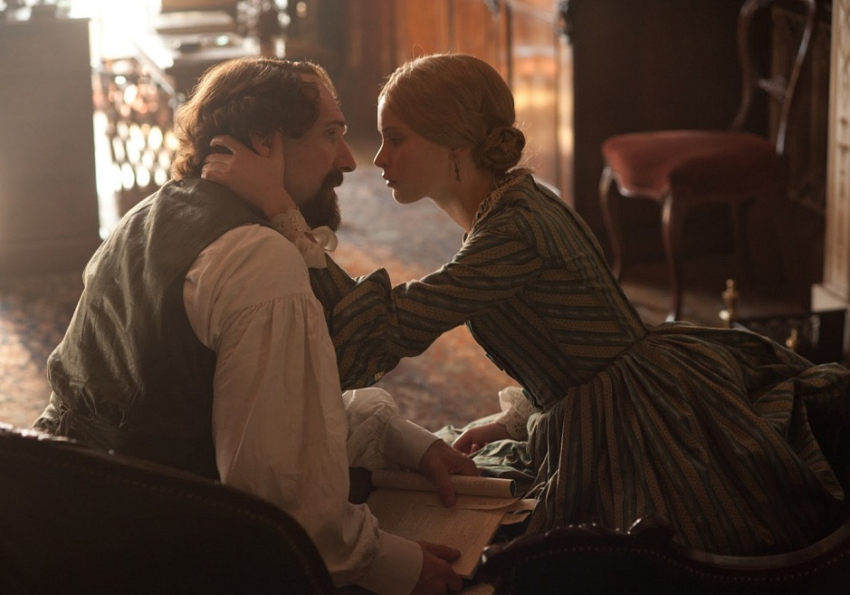 The invisible woman love scene kiss romantic best movie 2013