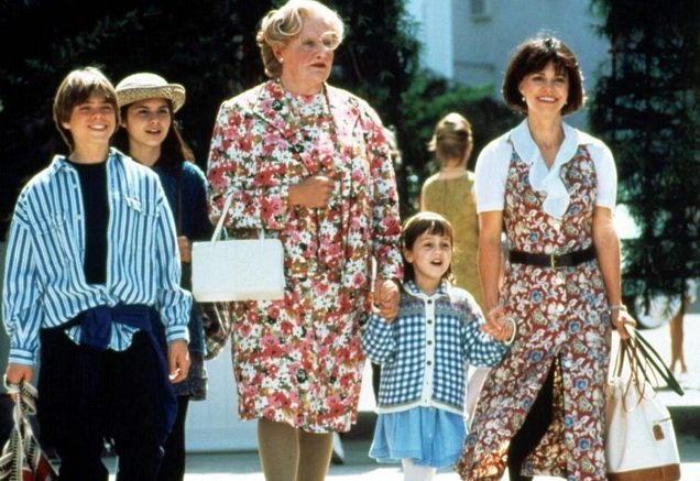 Mrs. Doubtfire film for childrens