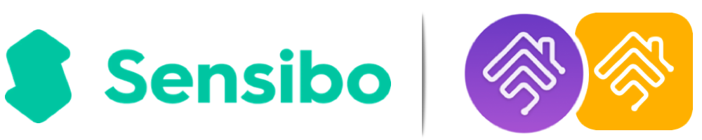 Sensibo and Homebridge logos