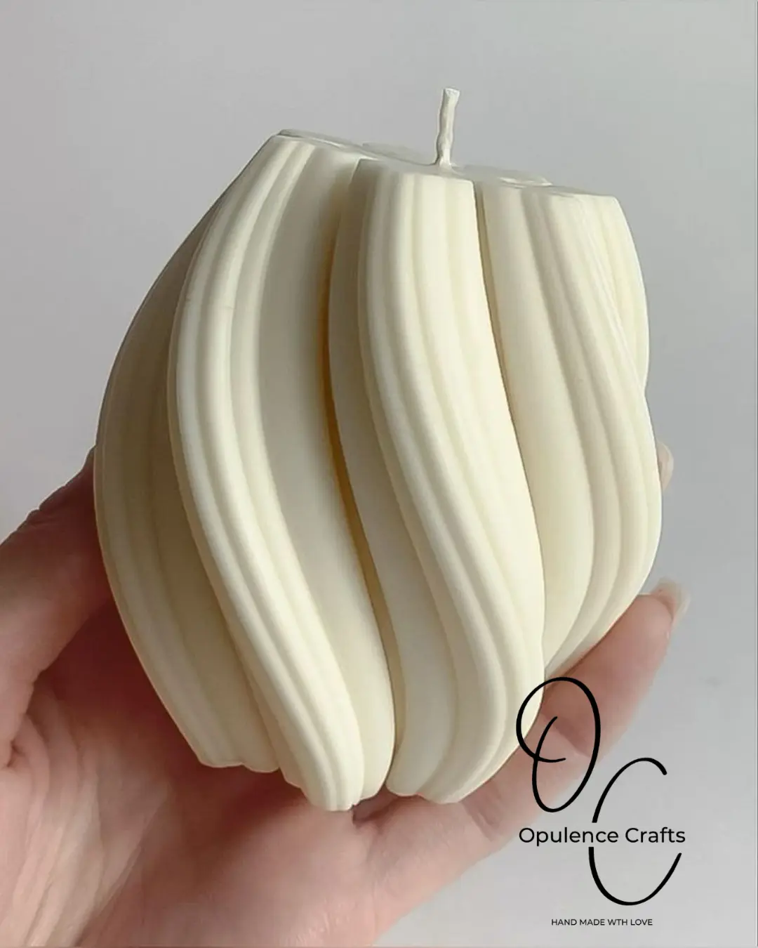 Swirl Candle