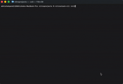 nitrostack screenshot