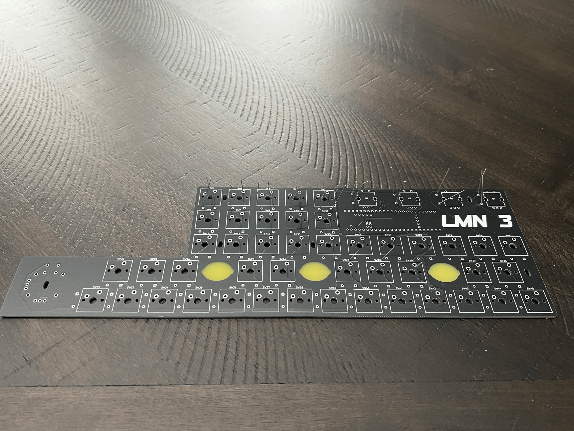 Row 0 Diodes Placed