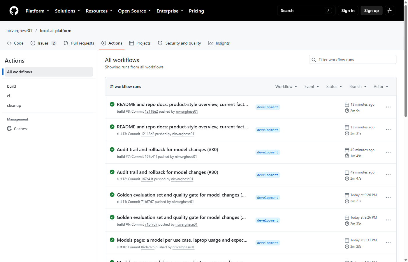 GitHub Actions CI/CD