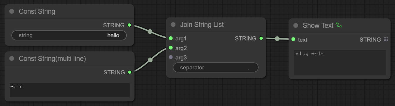 Example Join String List Example Join String List