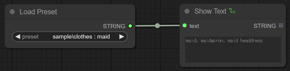 Example Load Preset Example Load Preset