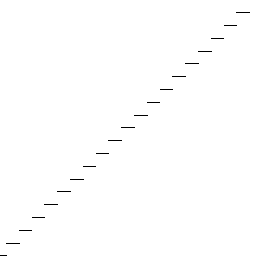 Bitmap rendering for ``round``.