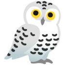 Snowy owl emoji