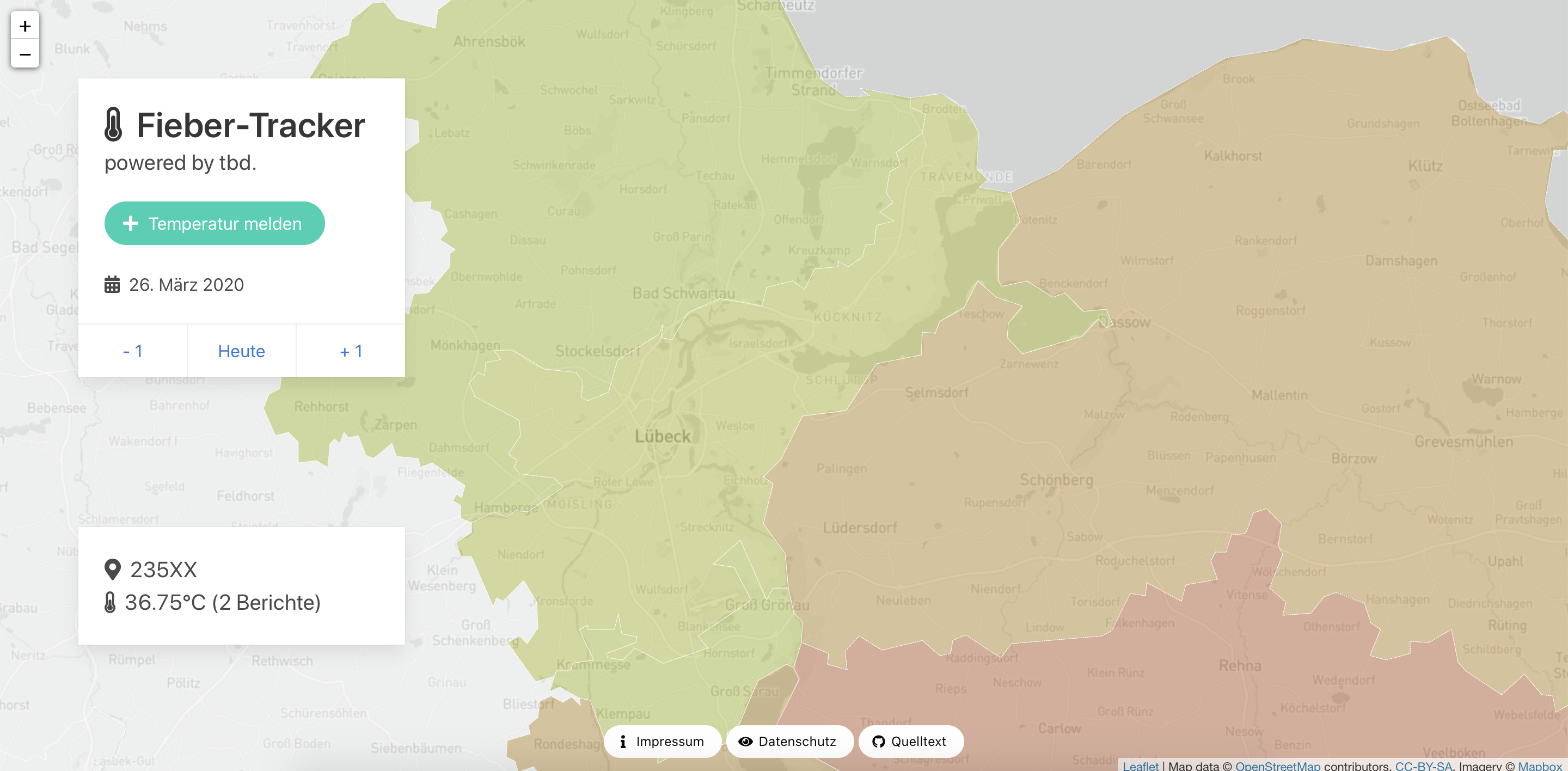 GitHub Nknickrehm fever tracker This Project Sets Up A Heat Map To 