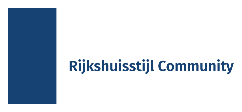 Rijkshuisstijl Community