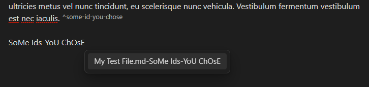 Choosing an option in suggestion mode