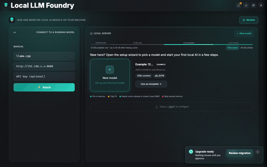 Setup wizard flow