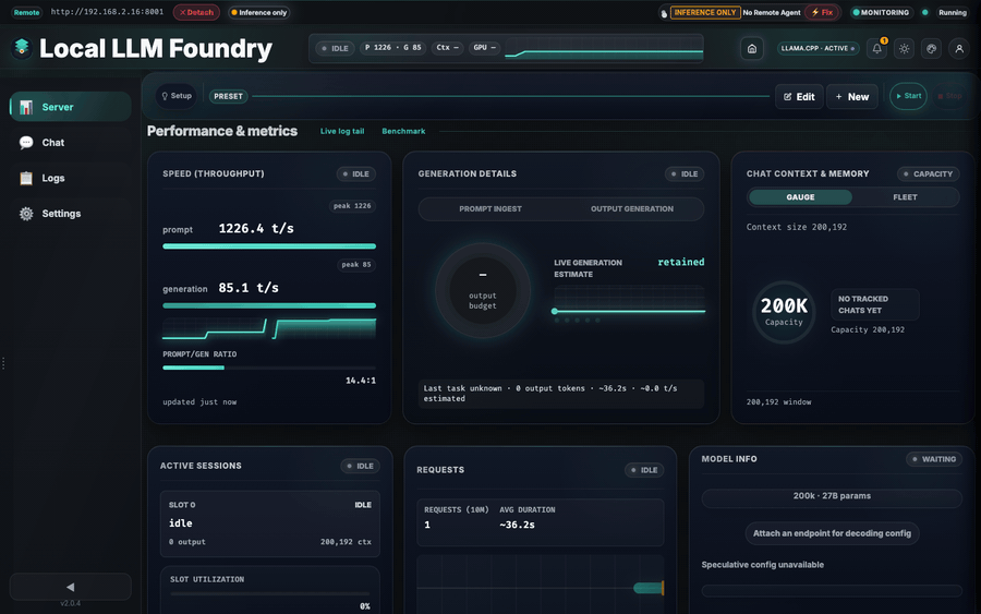 GPU & System Metrics