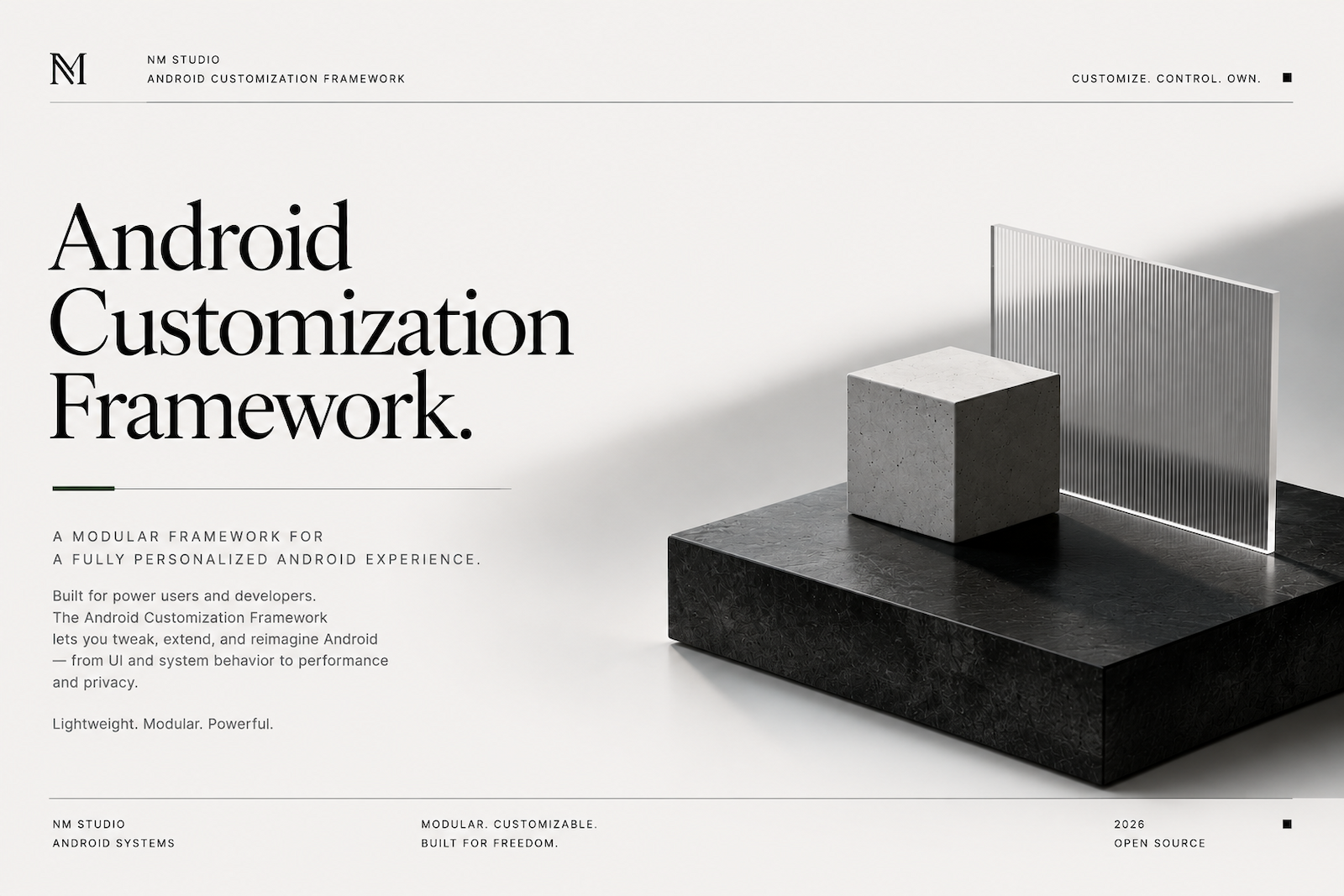 Android Customization Framework