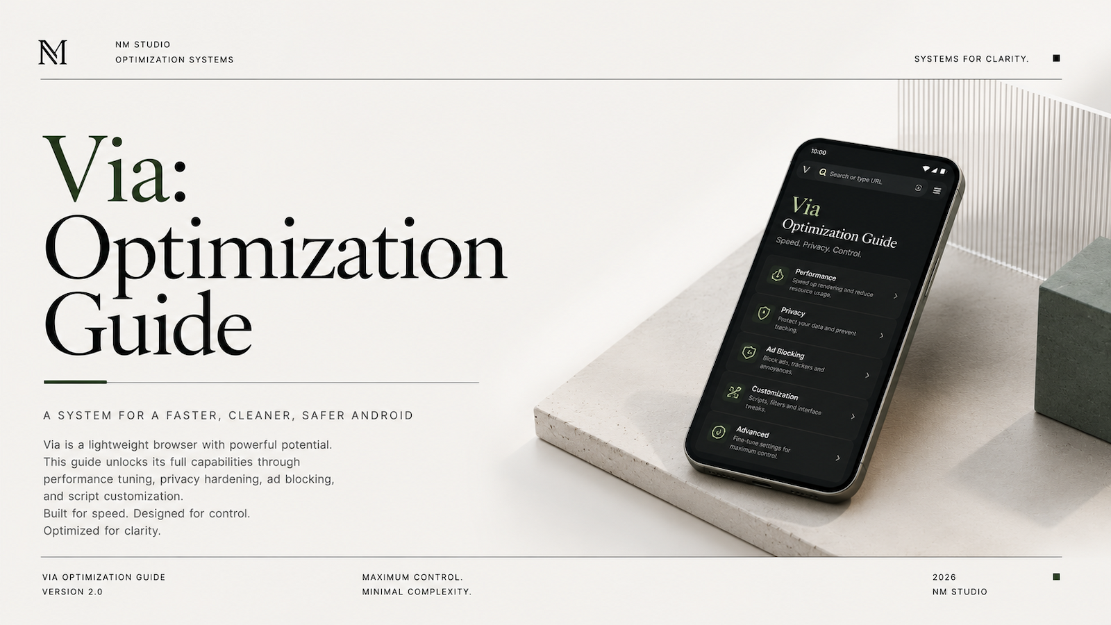 Via Optimization Guide