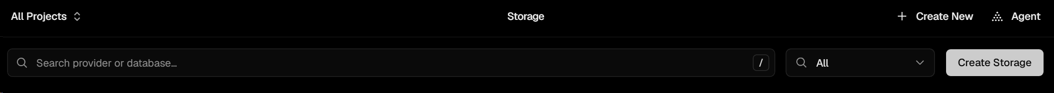 创建 Storage