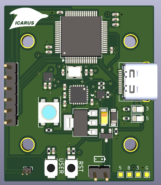 Icarus drive shield, from the project README