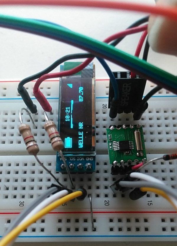 i2c display and radio