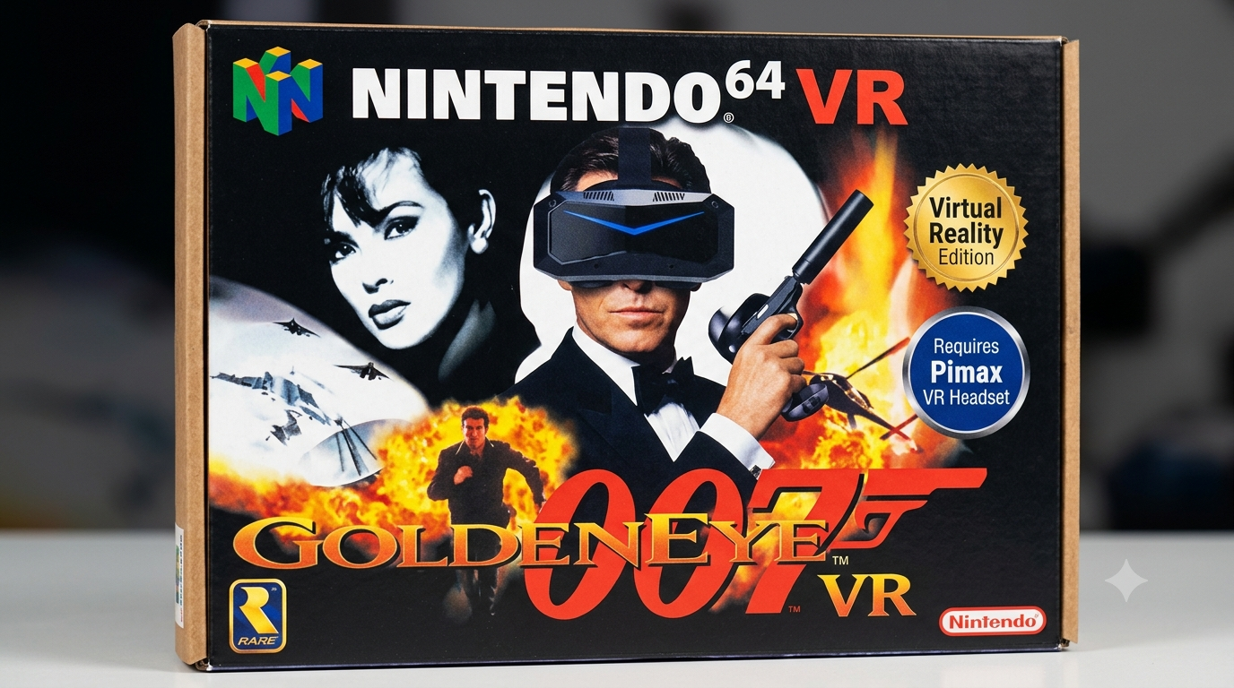 GoldenEye 007 VR - GEVR box art