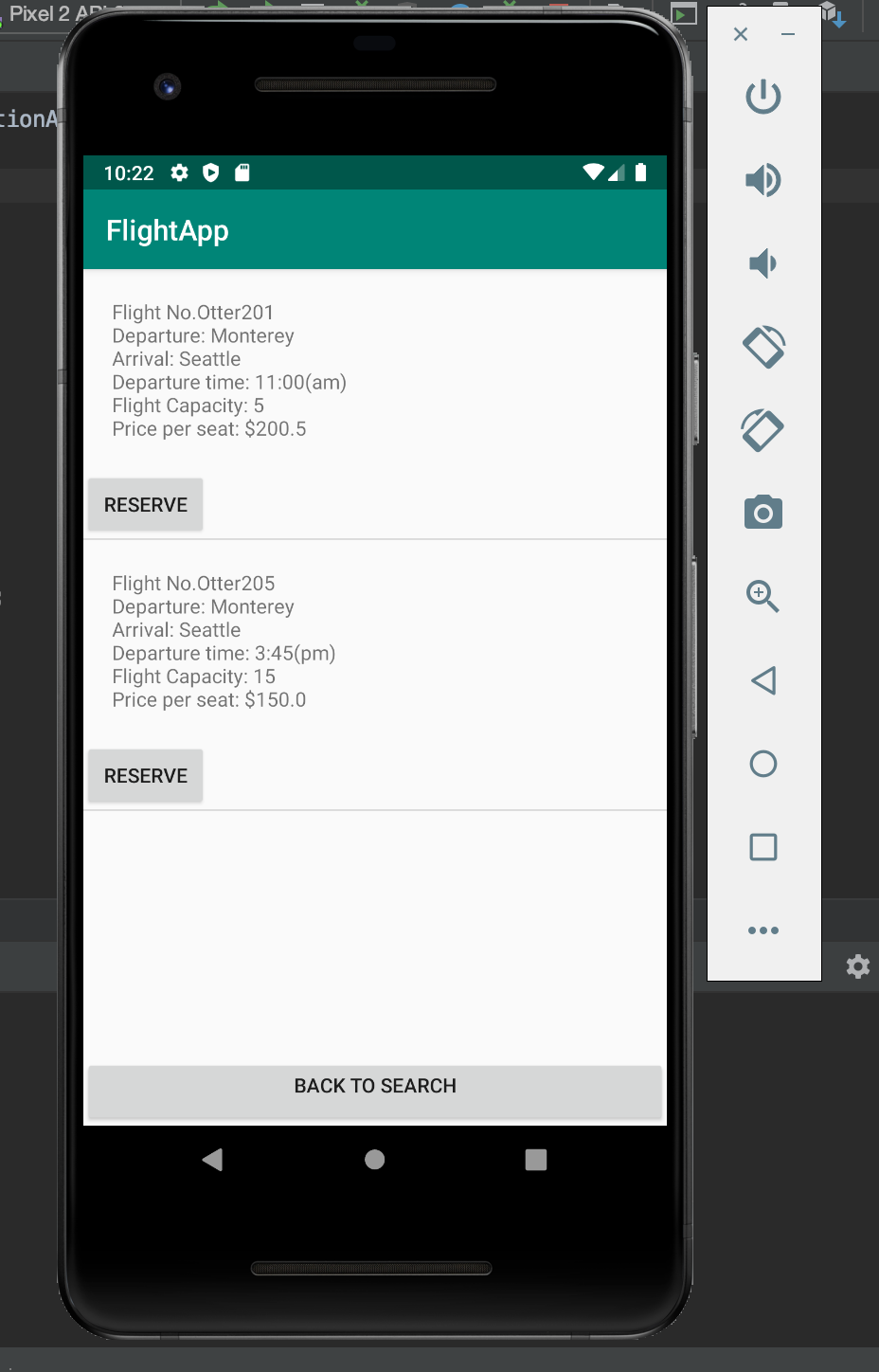 GitHub - noa316/FlightReservationApp_Project: This was a Project I ...