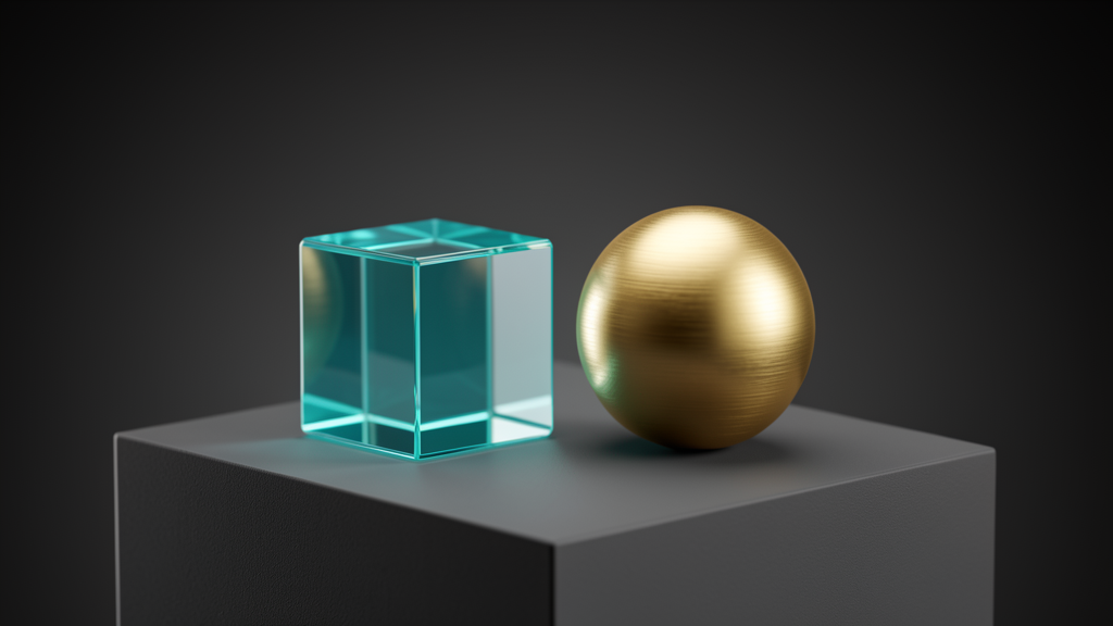 Photoreal product studio target render