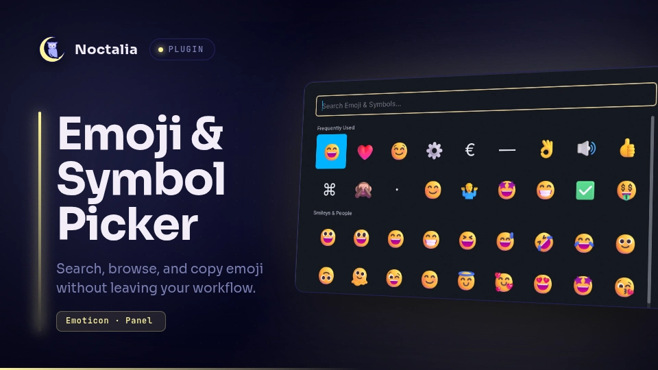 Emoji & Symbol Picker