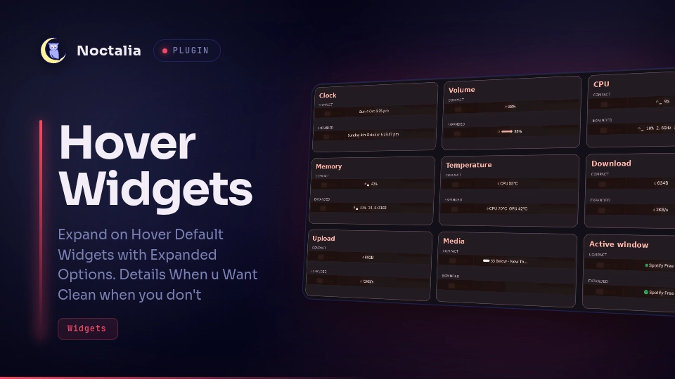 Hover Widgets