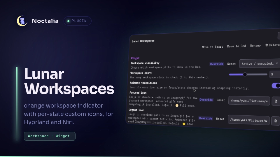 Lunar Workspaces