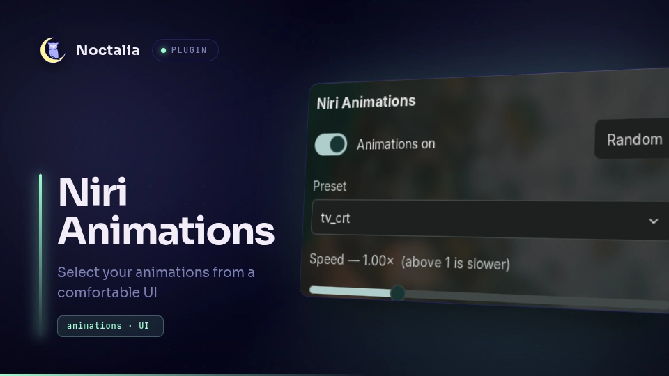 Niri Animations