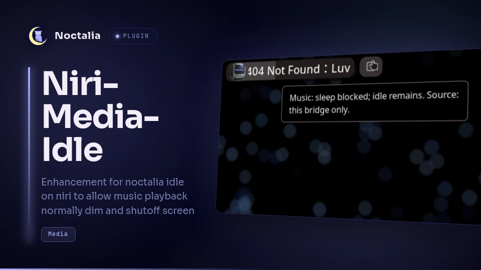 Niri Media Idle
