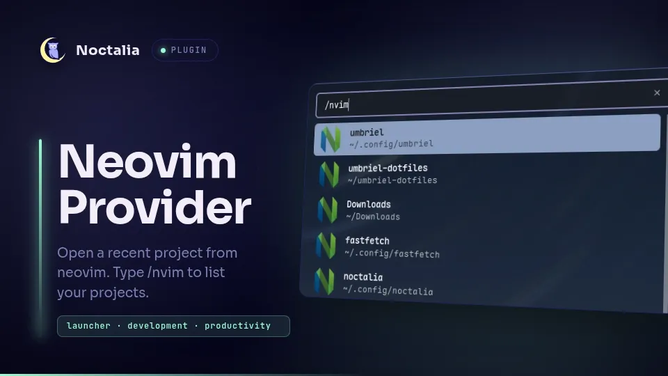 Neovim Projects