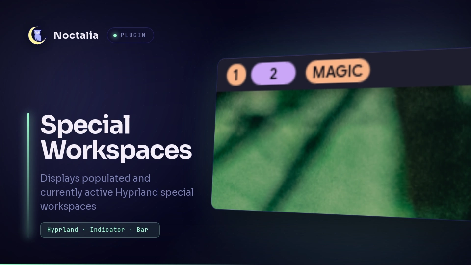 Special Workspaces