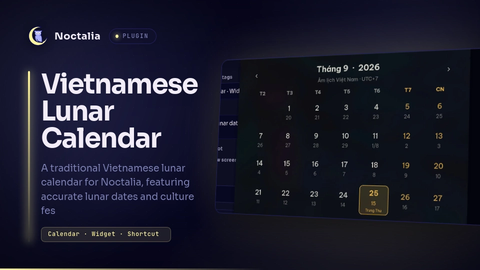 Vietnamese Lunar Calendar