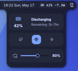 Battery & Power Management Plugin