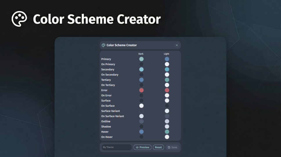 Color Scheme Creator